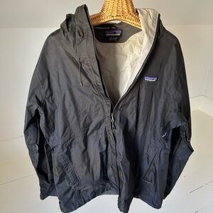 Patagonia Black shell Rain Jacket